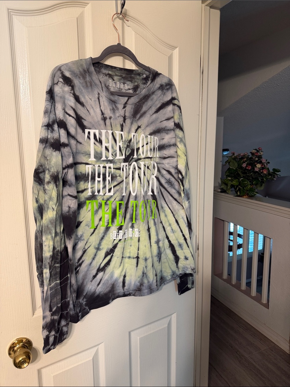 Beetlejuice The Musical Tie-Dye Long Sleeve Tee